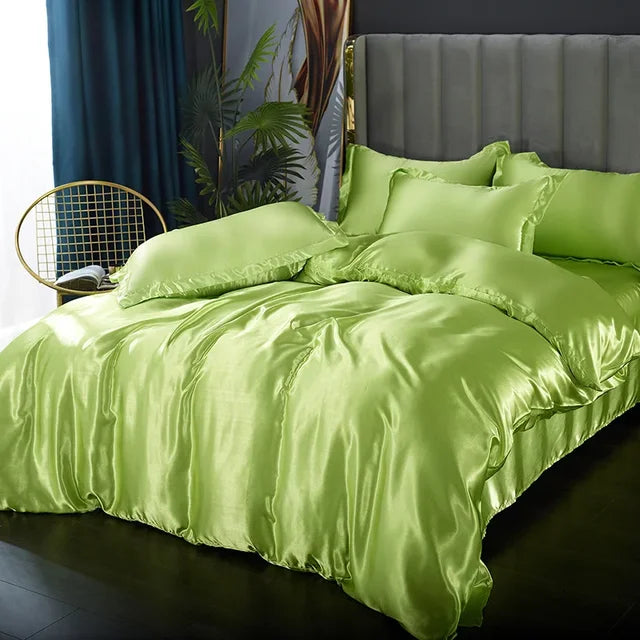 VelvaSleep – Premium Satin Bedding Set for Elegant Nights