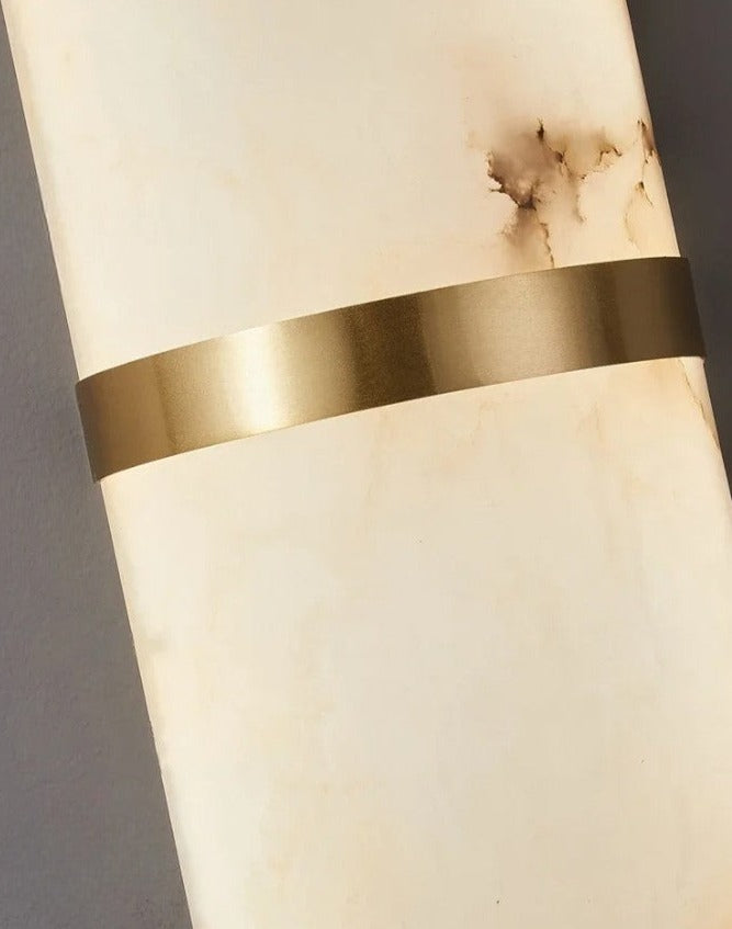 ScandiGlow – Minimalist Marble Wall Light for Contemporary Spaces
