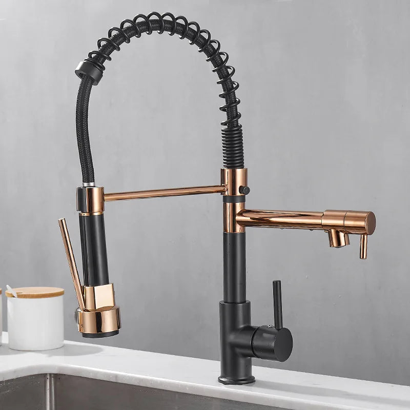 Modern Two-Way Faucet Connector – Compact Dual Outlet Tap for Versatile Use