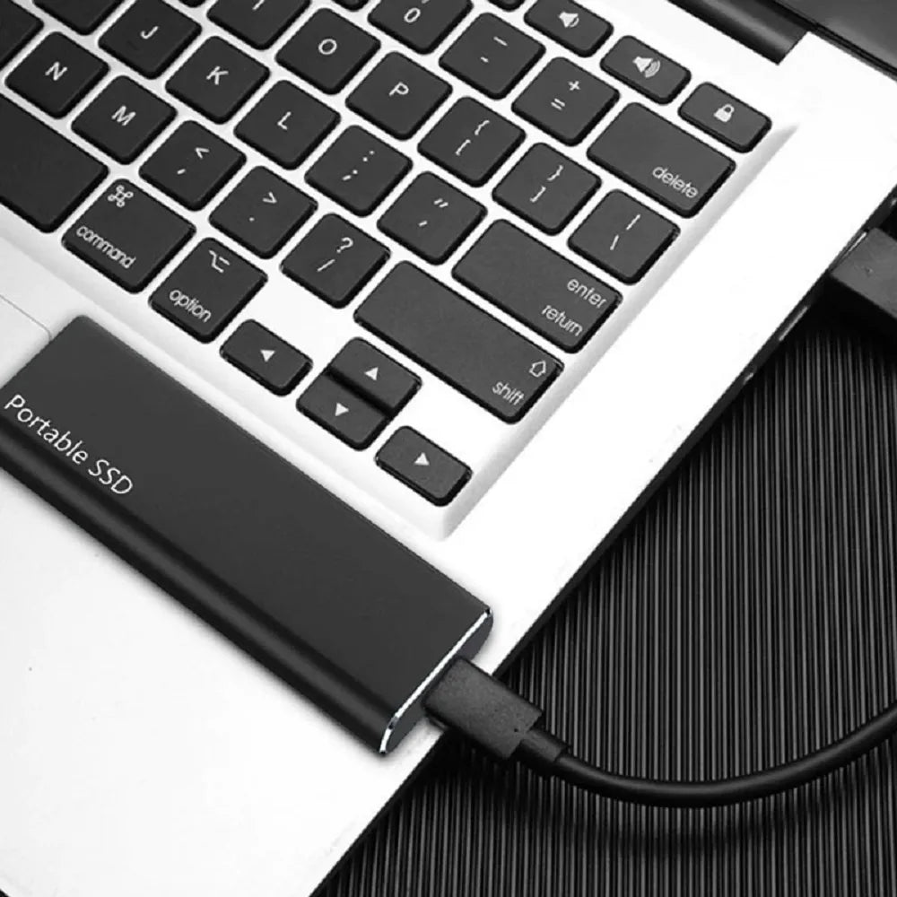 Portable External Drive – USB-C Connectivity for Fast and Reliable Backup