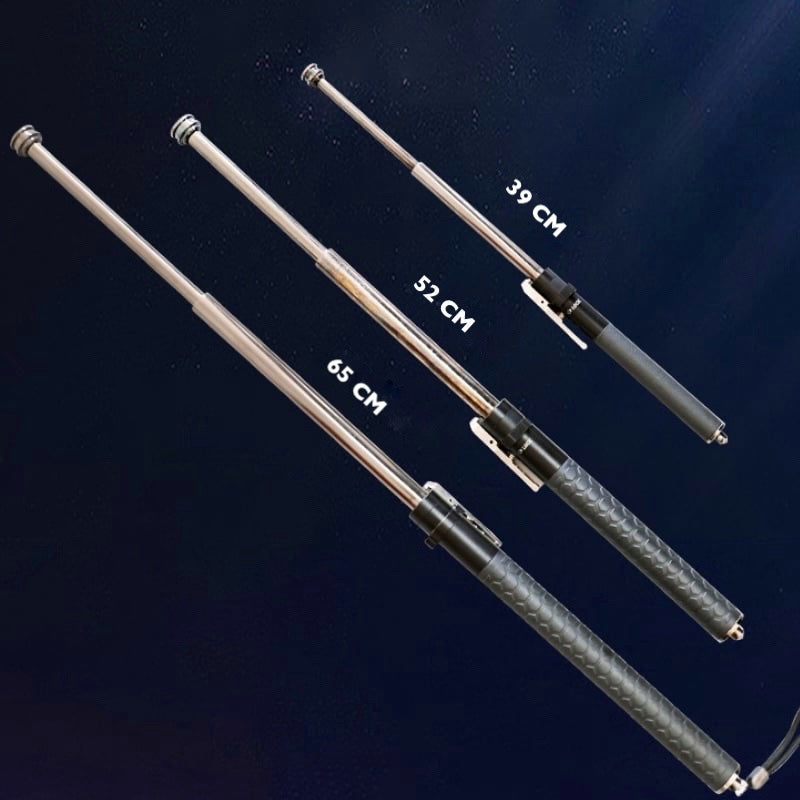 GuardStride – Automatic Self-Defense Hiking Pole for Outdoor Safety