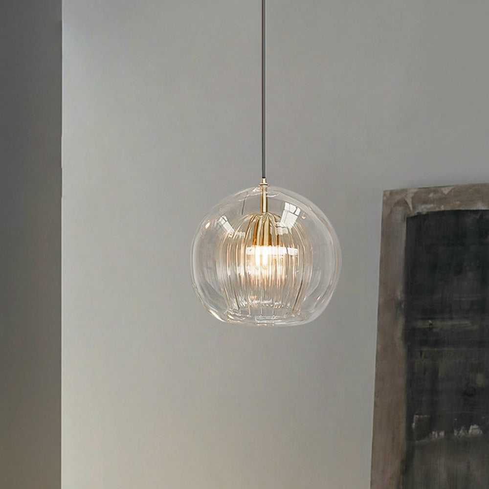 AmberGlow – Elegant Hanging Pendant Light with Warm Radiance