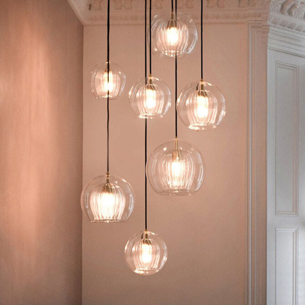 AmberGlow – Elegant Hanging Pendant Light with Warm Radiance