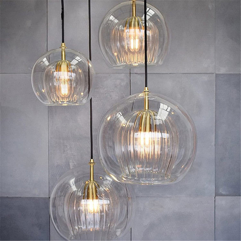 AmberGlow – Elegant Hanging Pendant Light with Warm Radiance