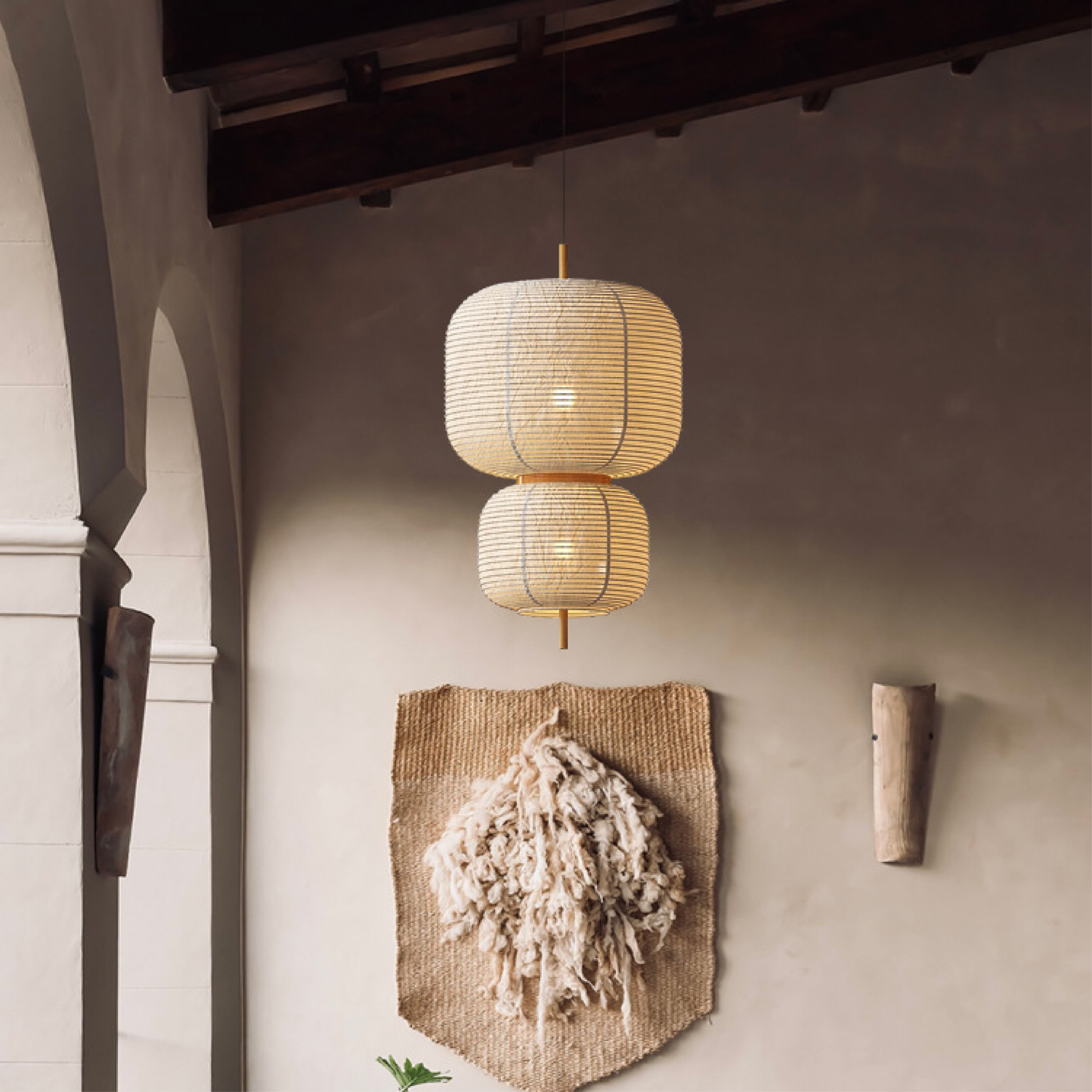 ShojiGlow | Japanese-inspired Interior Rice Paper Pendant Lamp