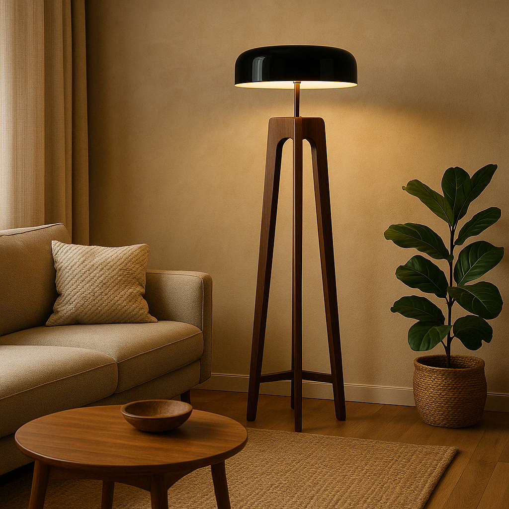 SkandiGlow | Modern Scandinavian Floor Lamp