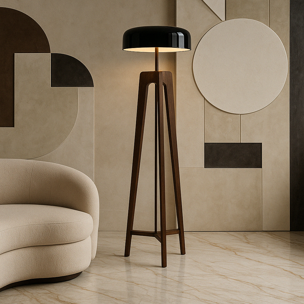 SkandiGlow | Modern Scandinavian Floor Lamp