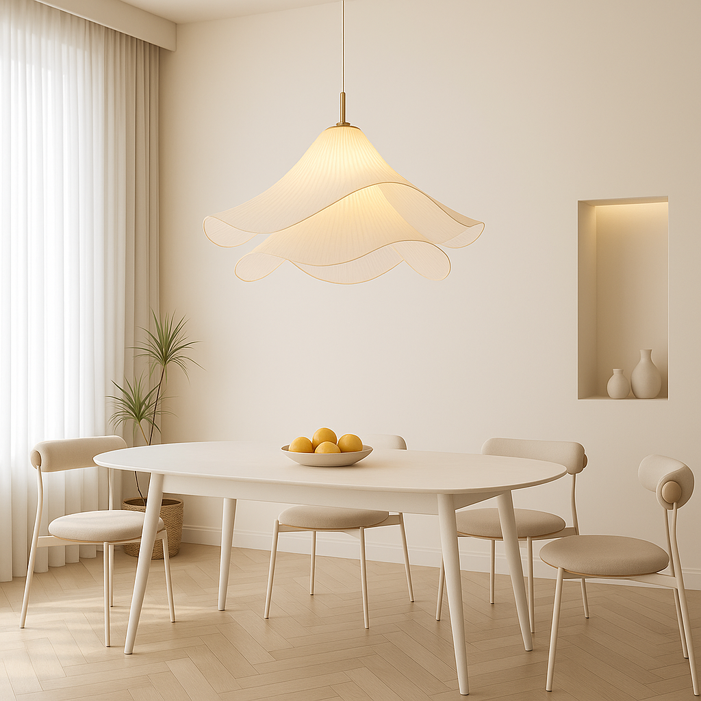 Skyvra | Minimalist Flower Pendant Lamp for Scandinavian Interiors