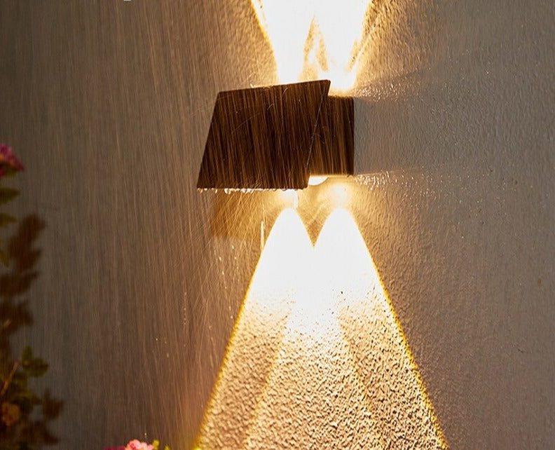 SunGuard – Sleek Solar Wall Light with Motion Sensor & IP65 Waterproof Design for Outdoor Spaces