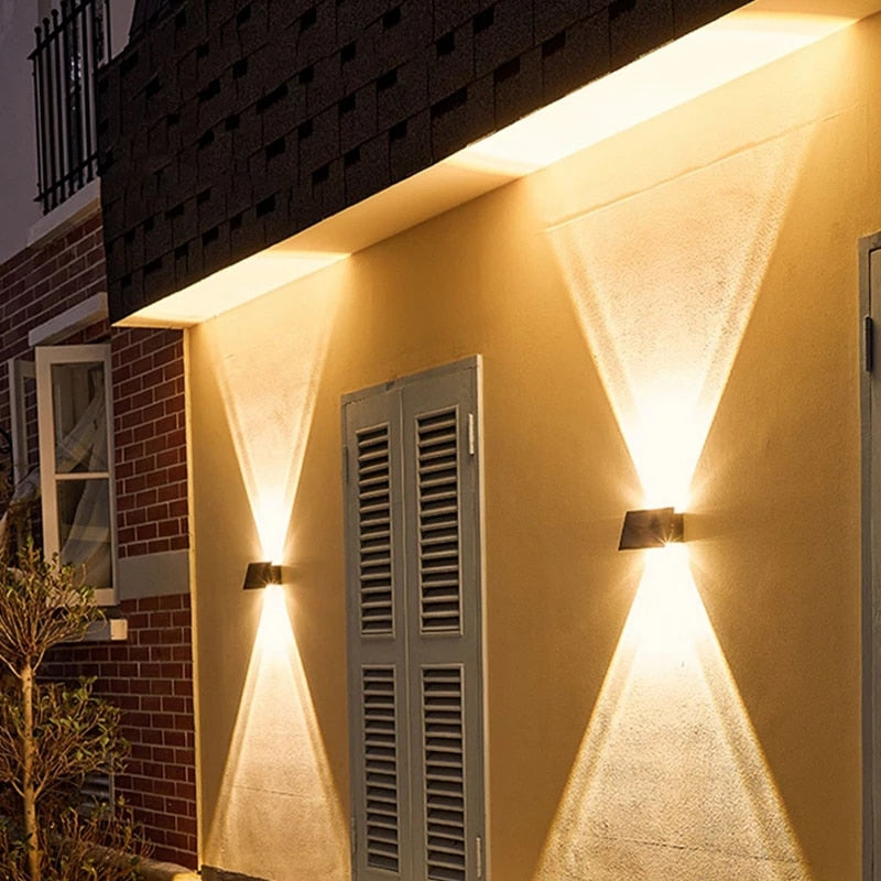 SunGuard – Sleek Solar Wall Light with Motion Sensor & IP65 Waterproof Design for Outdoor Spaces