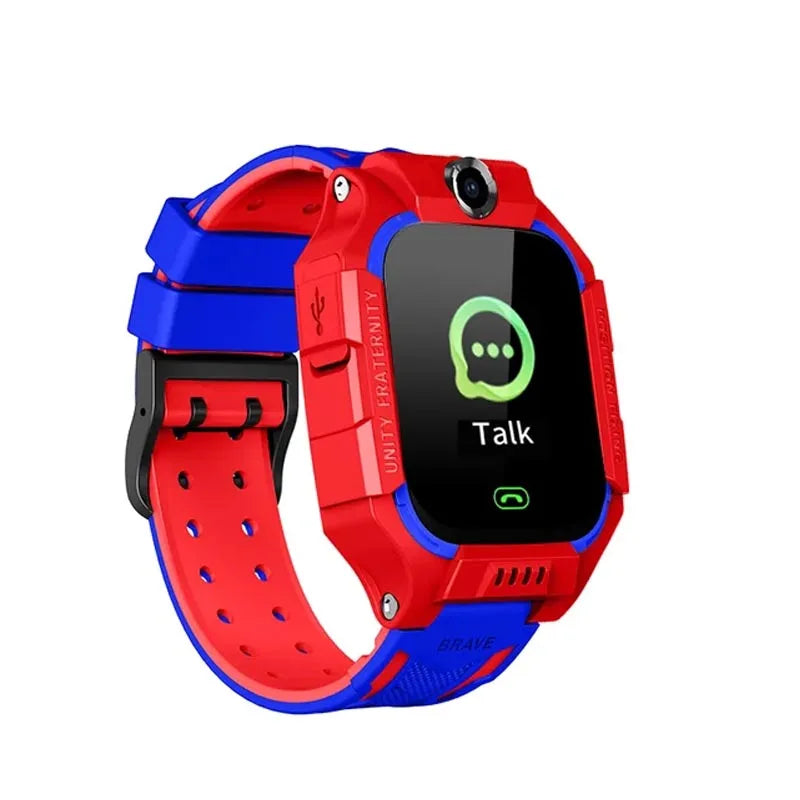 GPS Smartwatch for Kids with Color Touchscreen, SOS Alerts, Camera, and Daily Activity Tracking – Designed for Ages 5+