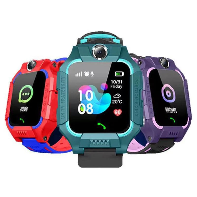 GPS Smartwatch for Kids with Color Touchscreen, SOS Alerts, Camera, and Daily Activity Tracking – Designed for Ages 5+