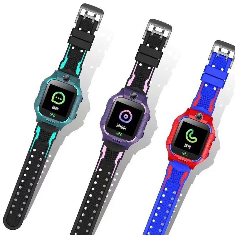 GPS Smartwatch for Kids with Color Touchscreen, SOS Alerts, Camera, and Daily Activity Tracking – Designed for Ages 5+