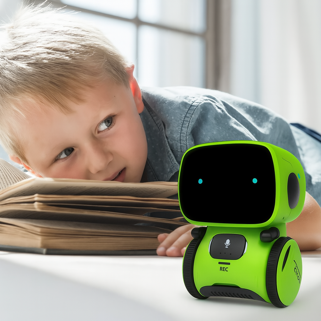 Interactive Talking Robot for Children – Smart Educational Toy with Voice, Songs, and Games