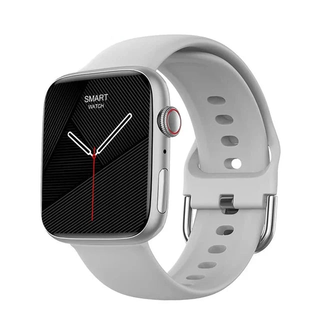 Fitness Smartwatch with Heart Rate Monitor, 10 Sports Tracking Modes, Sleek Slim Design, and Smartphone Connectivity
