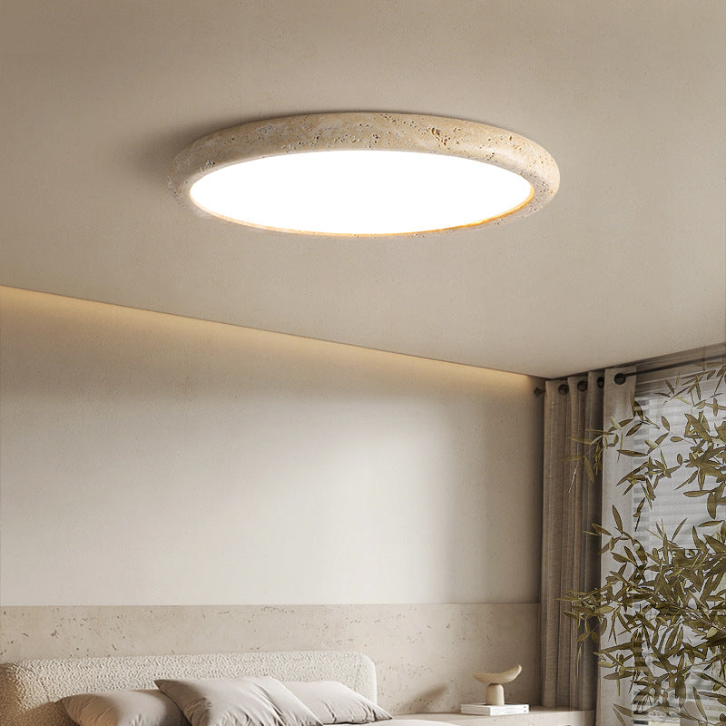 Solairis | Stone Ceiling Lamp for Minimalist Home Living