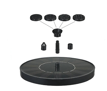 EcoFlow Bird Fountain – An eco-friendly solar bird bath fountain that creates a serene atmosphere with gentle water sounds.