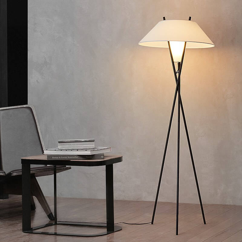 Solenithra | Contemporary Jubilee Fabric Floor Lamp