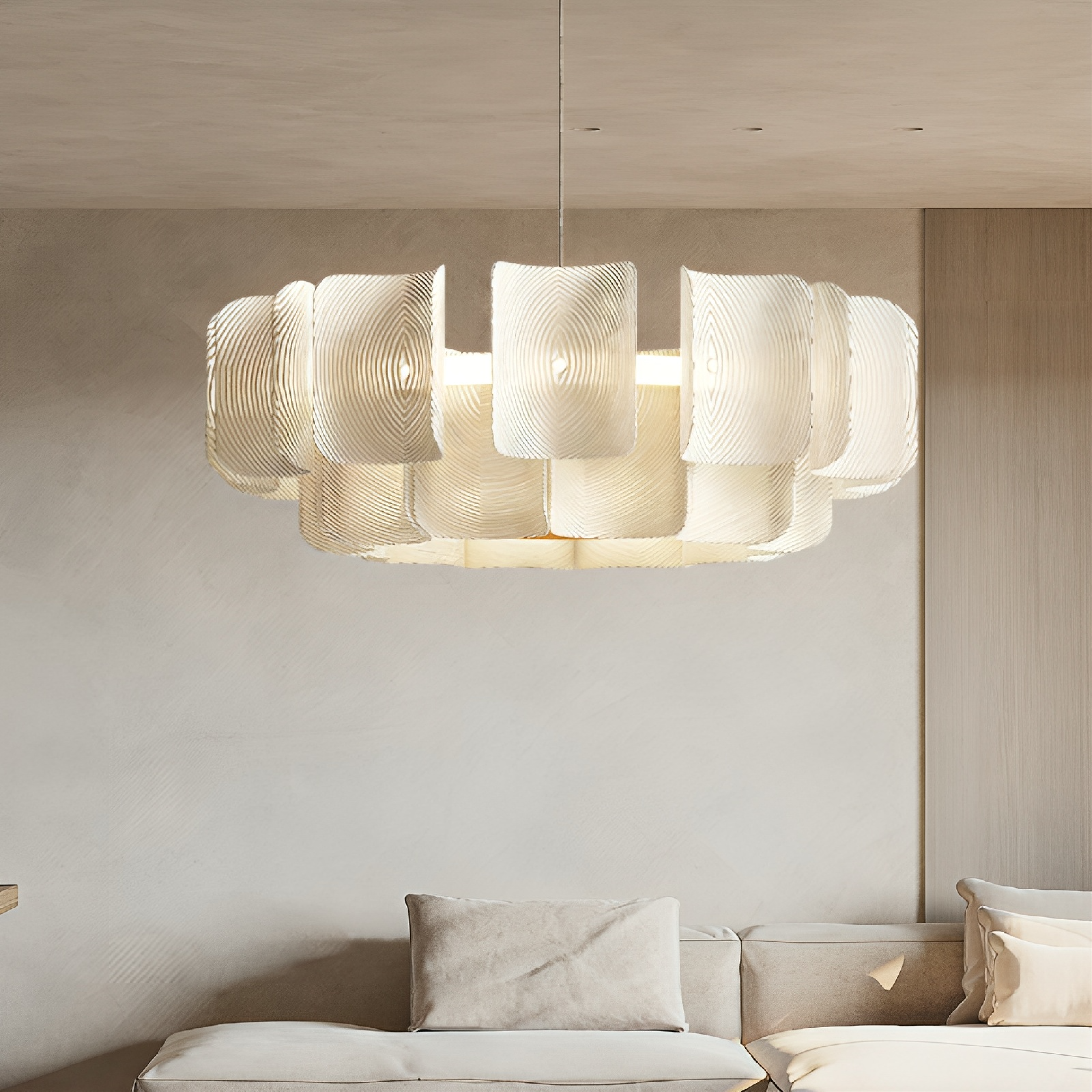 Solvion | Wabi-Sabi Inspired Modern Japanese Chandelier