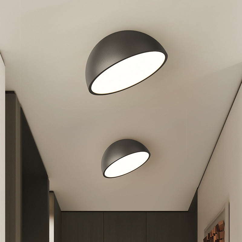 Solvra | Modern Semicircular Ceiling Lamp for Contemporary Interiors