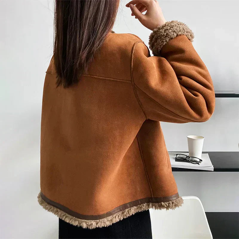 Celestine | Cozy Vintage Wool Jacket for Women - Elegant Winter Wear