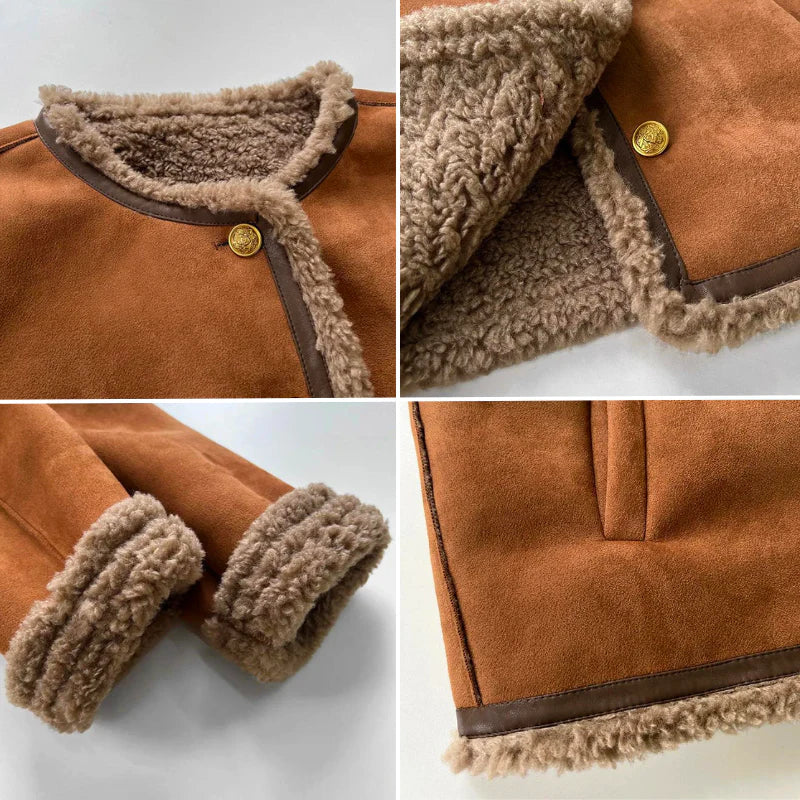 Celestine | Cozy Vintage Wool Jacket for Women - Elegant Winter Wear
