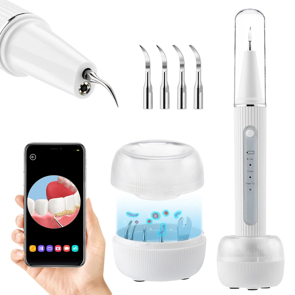OrbitalScan Dental Tool – An ultrasonic dental cleaner that removes calculus with a professional-grade precision.