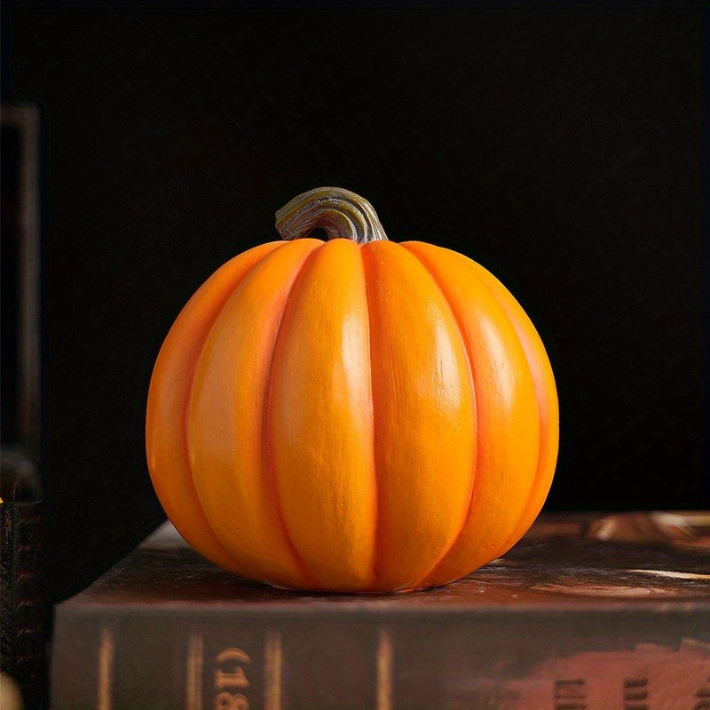 Spooky Jack O’Lantern – Realistic Skull Halloween Prop Decoration Piece