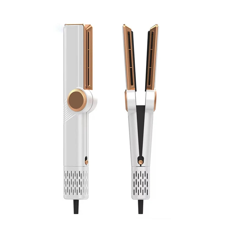 ZenithGlide Straightener – A hair straightener that glides smoothly, working on both damp and dry hair.