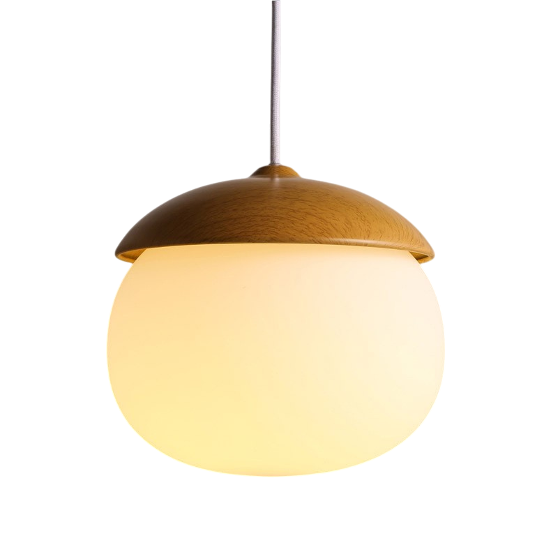 Sylura | Vintage Scandinavian Wooden Pendant Light