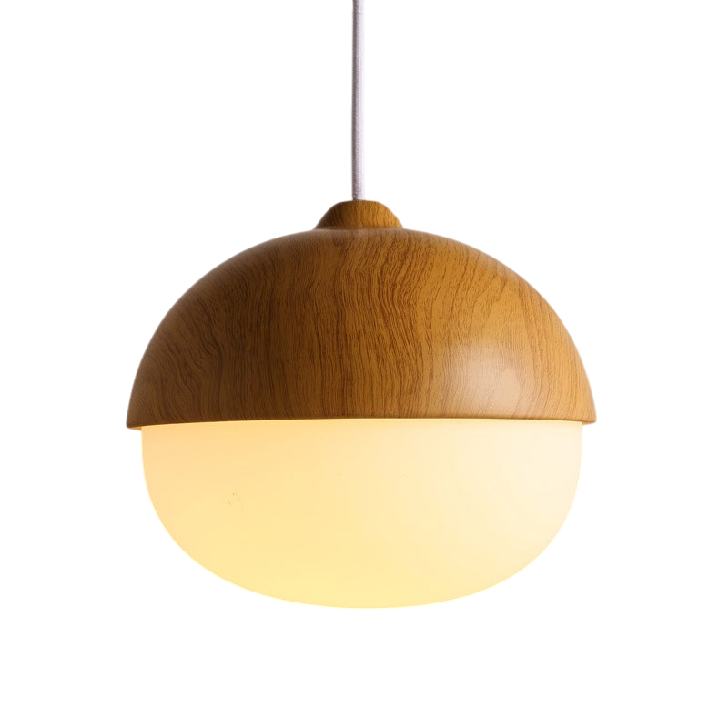Sylura | Vintage Scandinavian Wooden Pendant Light