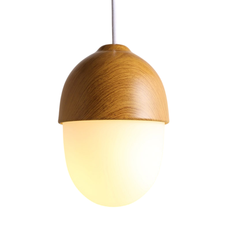 Sylura | Vintage Scandinavian Wooden Pendant Light