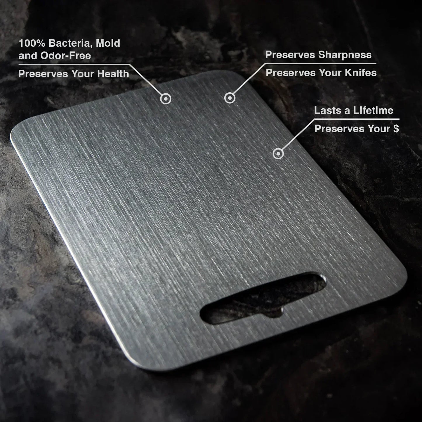 ProBlade Titanium – Indestructible Titanium Kitchen Board for Professional Prep