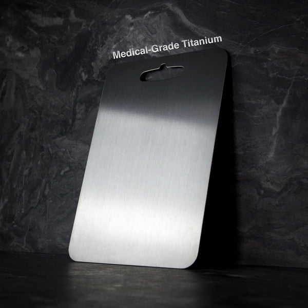 ProBlade Titanium – Indestructible Titanium Kitchen Board for Professional Prep
