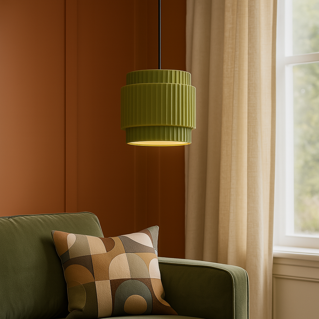 Tempo | Elegant Elegance Ceramic Colored Hanging Lamp