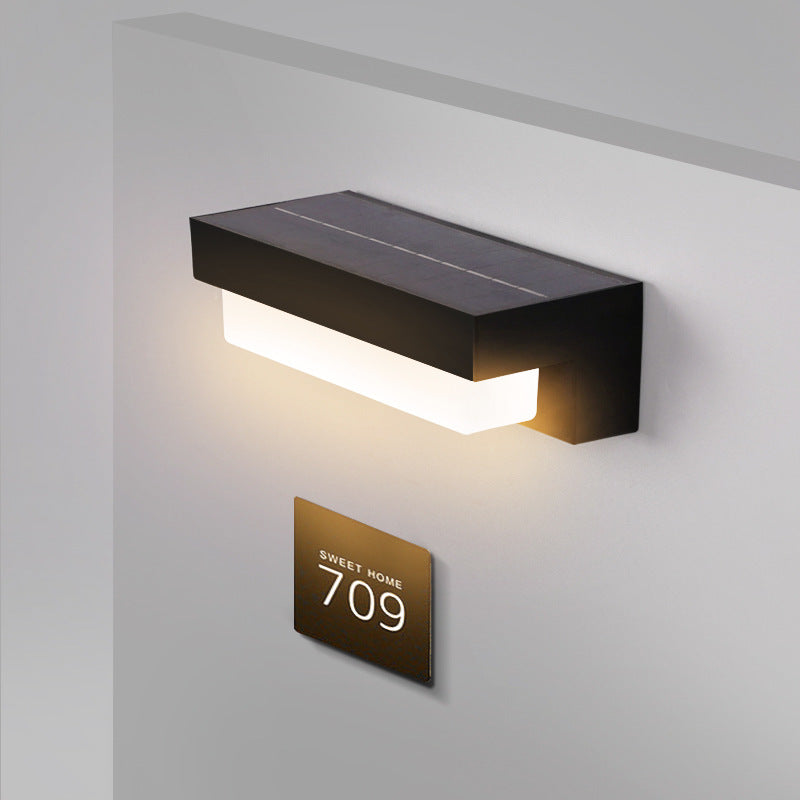 TerraLux | Refined Solar Wall Lamp