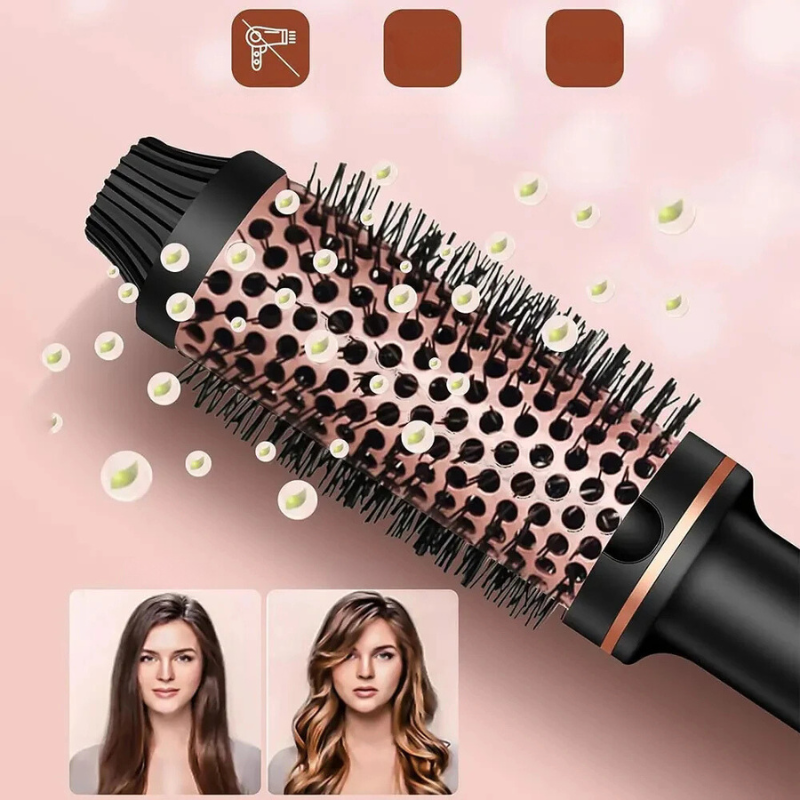 ZenithCurl Pro – A curler with ionic technology and an anti-burn feature for protected, professional styling.