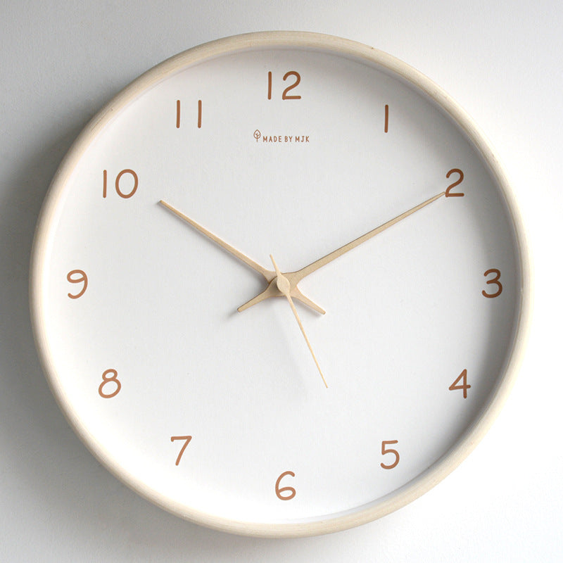 RusticTick – Minimalist Wooden Timepiece with Elegant Analog Display