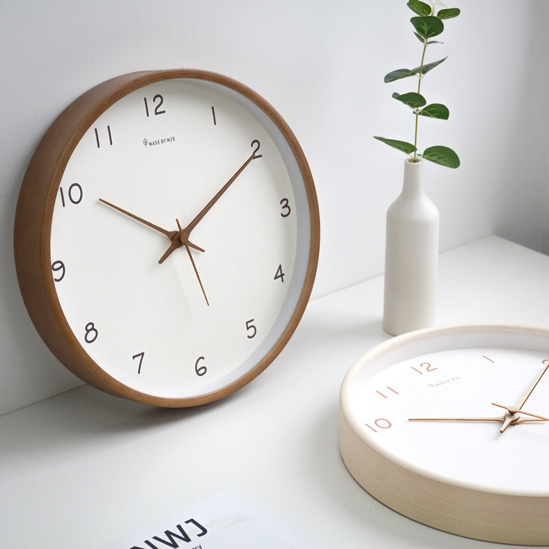 RusticTick – Minimalist Wooden Timepiece with Elegant Analog Display