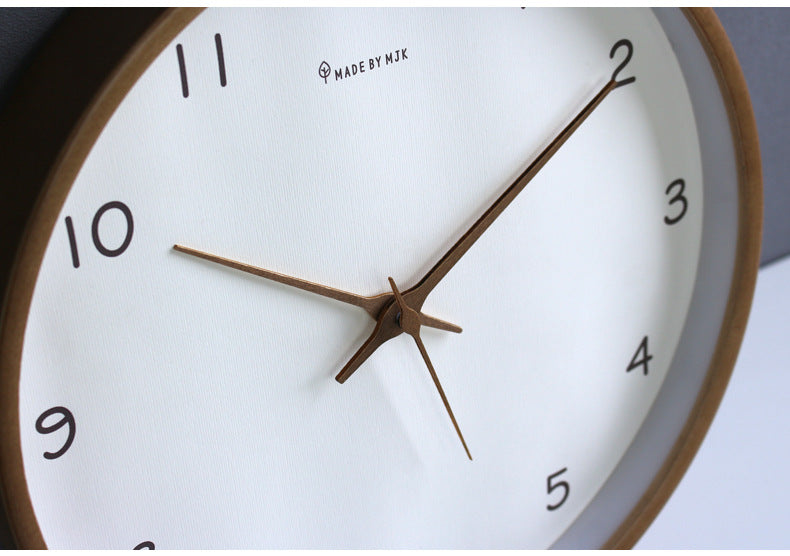 RusticTick – Minimalist Wooden Timepiece with Elegant Analog Display