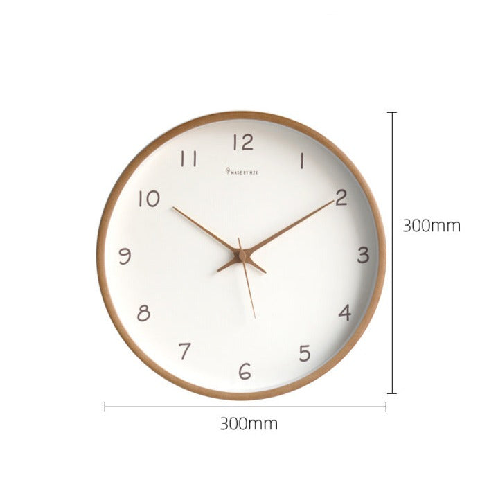RusticTick – Minimalist Wooden Timepiece with Elegant Analog Display