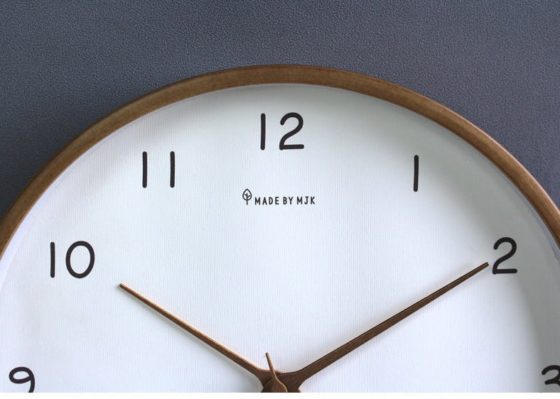 RusticTick – Minimalist Wooden Timepiece with Elegant Analog Display