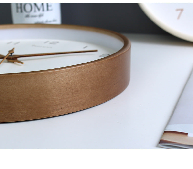 RusticTick – Minimalist Wooden Timepiece with Elegant Analog Display