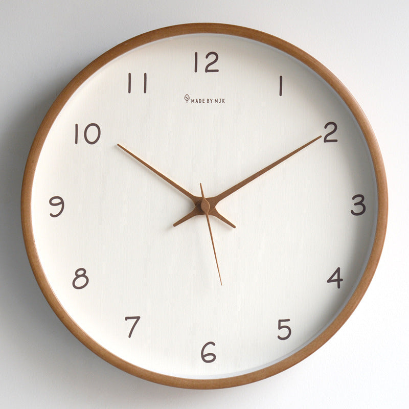 RusticTick – Minimalist Wooden Timepiece with Elegant Analog Display