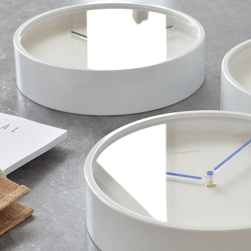 NordicTick – Minimalist Silent Wall Clock with Scandinavian Design