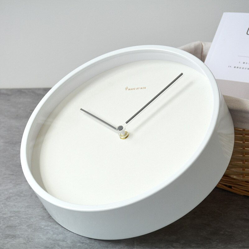 NordicTick – Minimalist Silent Wall Clock with Scandinavian Design
