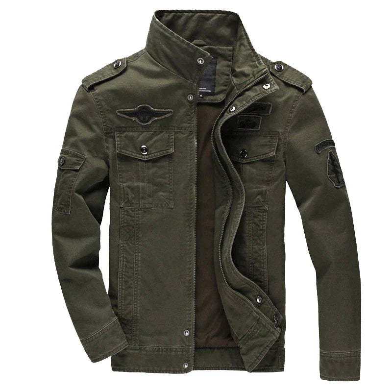 Ethan | Durable Polyester Military Coat for Men