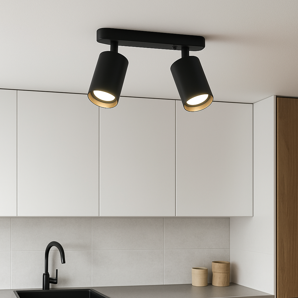 TwinGlow | Classic Rotatiing Ceiling Lamp