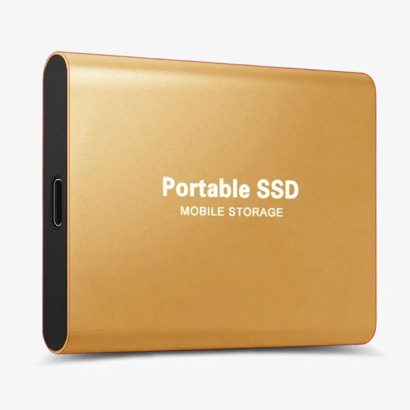 High-Speed External SSD – Compact USB 3.1 Storage for Reliable Data Backup