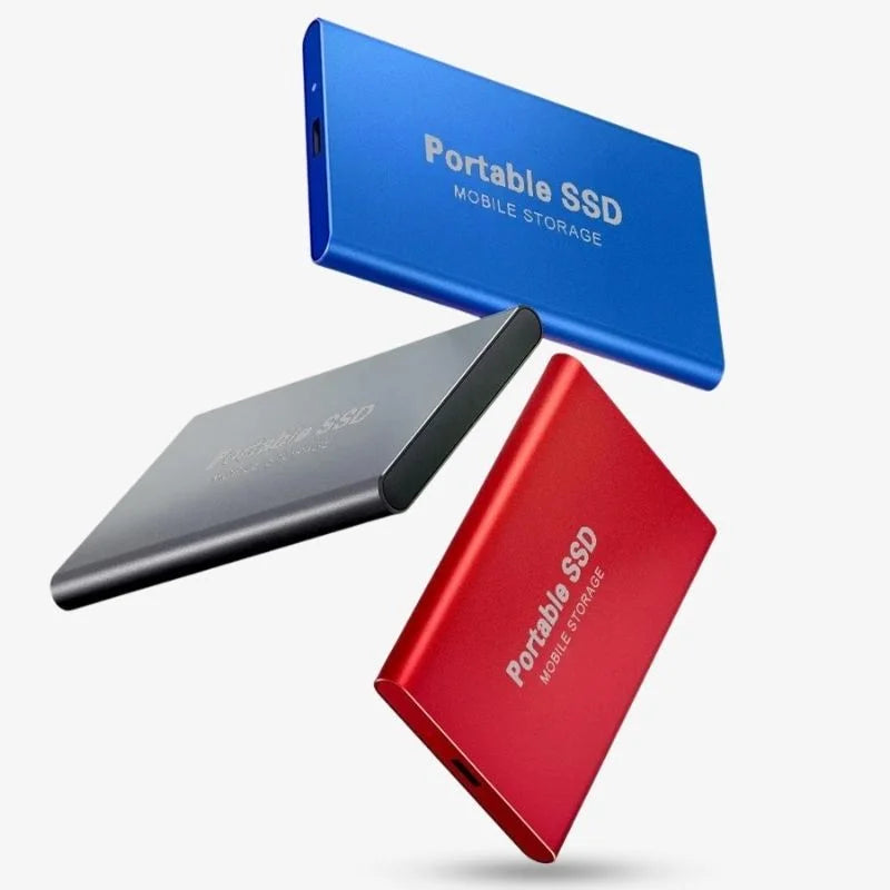 High-Speed External SSD – Compact USB 3.1 Storage for Reliable Data Backup
